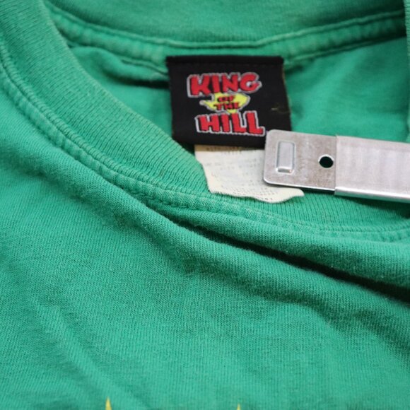 Vintage King of the Hill Dale Gribble “Will Work for Beer” T-Shirt 3XL - Picture 3 of 4